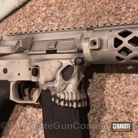 Powder Coating: Hidden White H-242,Graphite Black H-146,Two Tone,Spike's Tactical,Tactical Rifle,Skull