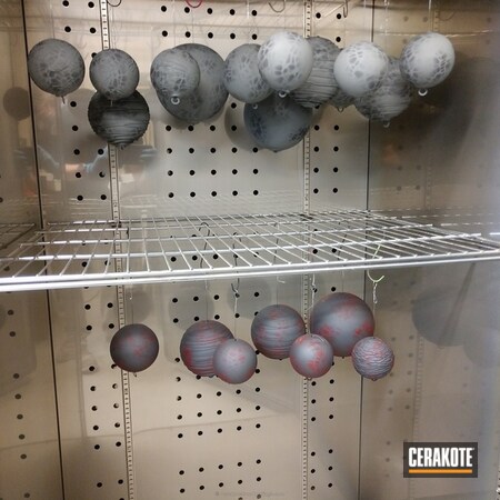Powder Coating: Crimson H-221,Decorative Glass Balls,Tungsten H-237,More Than Guns,DESERT VERDE H-256