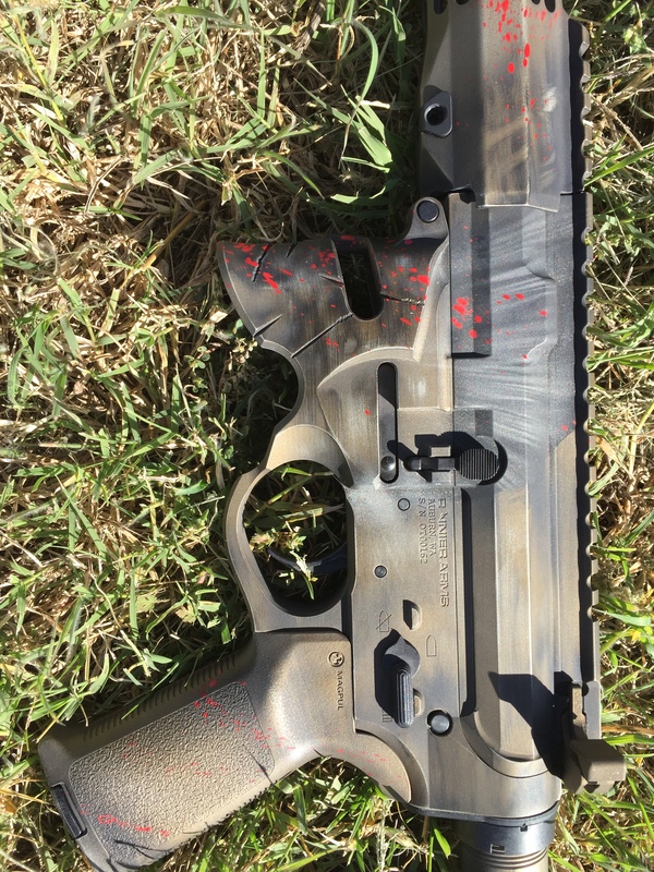 Custom Rifle Build in a Battleworn Cerakote Finish by WEB USER | Cerakote