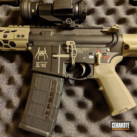 Powder Coating: Graphite Black H-146,Stormtrooper White H-297,MAGPUL® FOLIAGE GREEN H-231,Spikes Receiver,Color Fill,Tactical Rifle