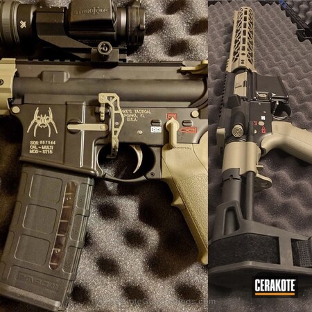 Powder Coating: Graphite Black H-146,Stormtrooper White H-297,MAGPUL® FOLIAGE GREEN H-231,Spikes Receiver,Color Fill,Tactical Rifle