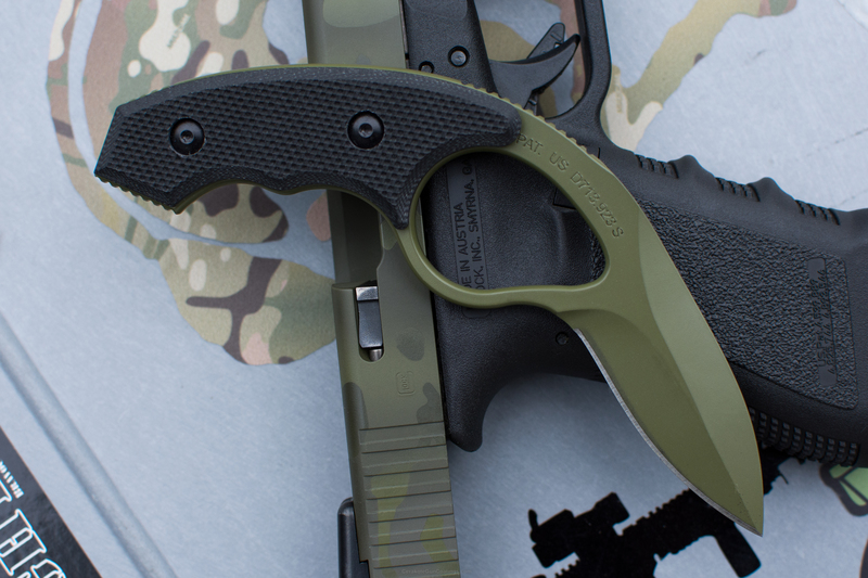 Col Blade Matching Colonel Blade and Glock Handgun done in MagPul Foliage Green ...