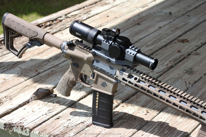 Daniel Defense Color Two Toned Daniel Defense Rifle Build in a Custom Brown / Black Finish ...