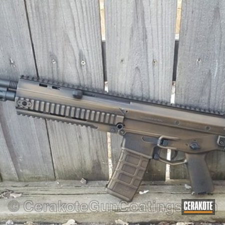 Powder Coating: Graphite Black H-146,Distressed,ACR,Tactical Rifle,Bushmaster ACR,Weathered,Burnt Bronze H-148