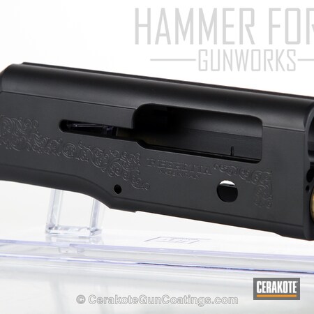 Powder Coating: Graphite Black H-146,Receiver,Shotgun,Beretta