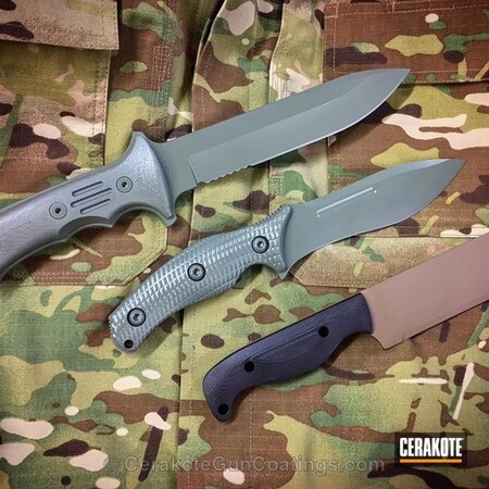 Powder Coating: Jungle E-140,Graphite Black H-146,Fixed-Blade Knife,More Than Guns,Jungle E-140G,MAGPUL® FLAT DARK EARTH H-267