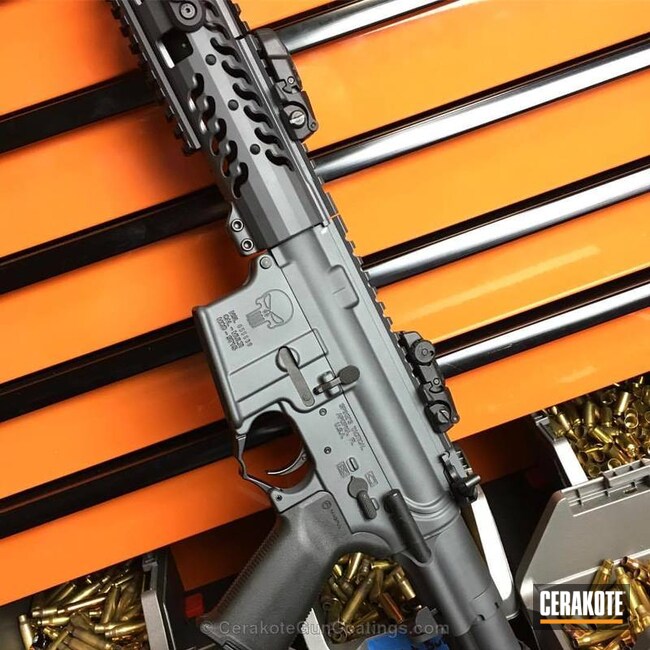 Cerakoted: Sniper Grey H-234,MagPul,Spike's Tactical,Tactical Rifle,AR-15