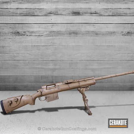 Powder Coating: Remington 700,Remington,Bolt Action Rifle,MAGPUL® FLAT DARK EARTH H-267
