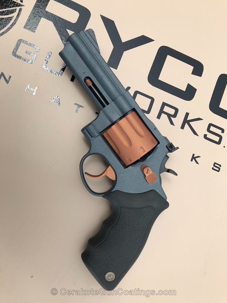 Cooper 357 Revolver in a Custom Cerakote Two Tone Finish by WEB USER ...