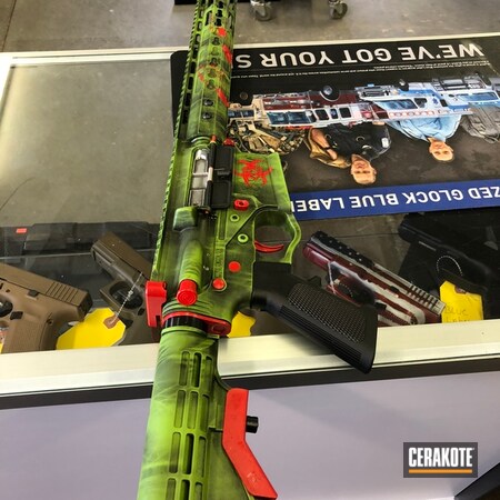 Powder Coating: Graphite Black H-146,Zombie Green H-168,USMC Red H-167,Tactical Rifle