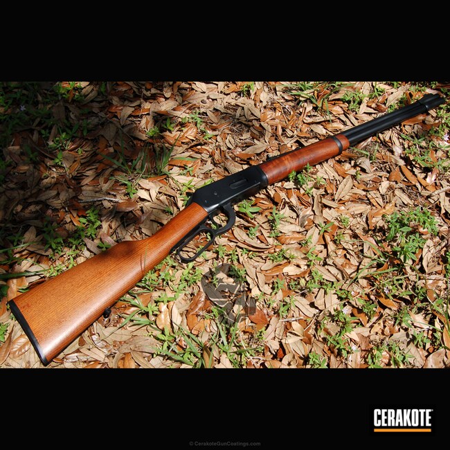 Cerakoted: Rifle,Winchester,Graphite Black H-146,Lever Action,Winchester Model 94
