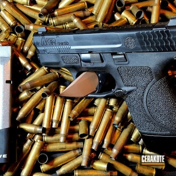 Cerakoted Smith & Wesson Handgun Finished In H-146 Graphite Black
