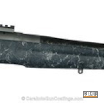 Cerakoted Bolt Action Rifle In H-227 Tactical Grey
