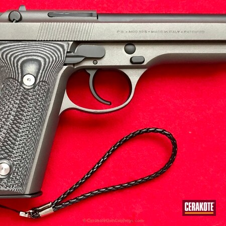 Powder Coating: Pistol,Beretta,Tungsten H-237,Beretta 92S