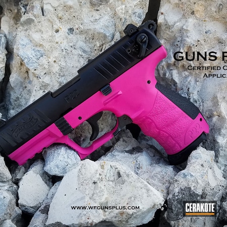Powder Coating: Two Tone,SIG™ PINK H-224,Pistol,Walther,Walther P22