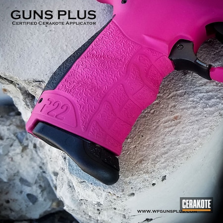 Powder Coating: Two Tone,SIG™ PINK H-224,Pistol,Walther,Walther P22