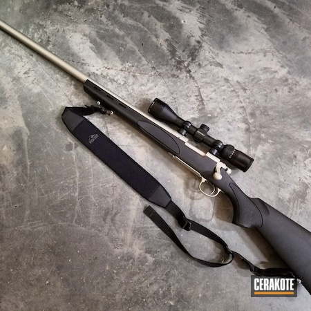 Powder Coating: Shimmer Gold H-153,Hunting Rifle,Remington 700,Remington,Bolt Action Rifle