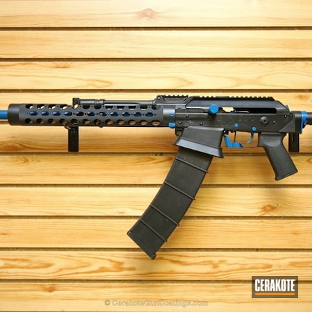 Powder Coating: Two Tone,AK Rifle,Sky Blue H-169