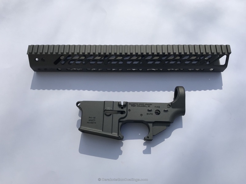 Lower Receiver and Handguard finished in H-237 Tungsten by WEB USER ...