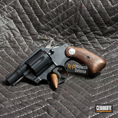 Powder Coating: Cerakote Elite Series,Midnight E-110,Revolver,Midnight Blue H-238,Colt,Restoration