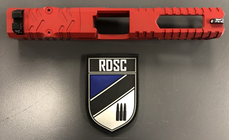 Lantac Razorback 17 Glock Lantac Razorback Slide coated in Cerakote H-216 Smith & Wesson ...