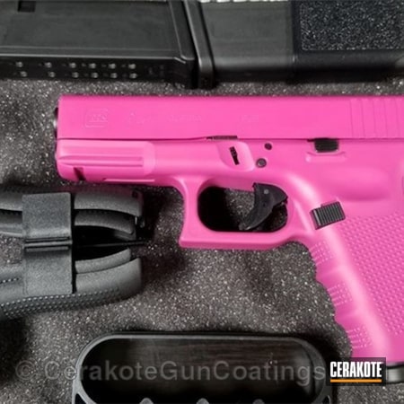 Powder Coating: Glock,Pink,SIG™ PINK H-224,Pistol,Glock 19