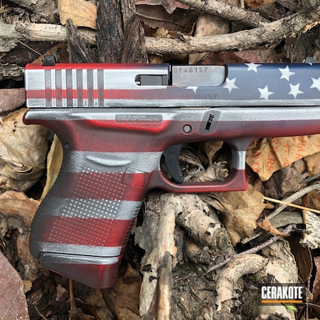 Powder Coating: Hidden White H-242,Glock 43,KEL-TEC® NAVY BLUE H-127,Graphite Black H-146,Patriotic,American Flag,FIREHOUSE RED H-216