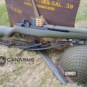 Classic M1 Garand Rifle Refinished In Cerakote H 146 Graphite Black C 102 Graphite Black And C 241 O D Green By Web User Cerakote Classic M1 Garand Rifle Refinished In Cerakote H 146 Graphite Black C 102 Graphite Black And C 241 O D Green By Web User Cerakote