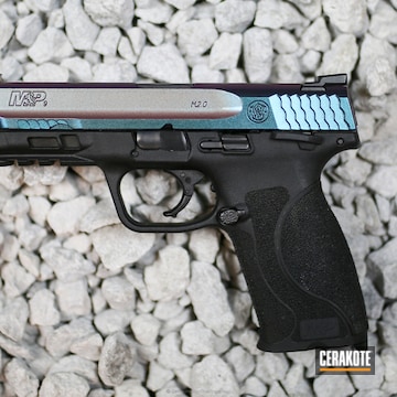 Cerakoted Smith & Wesson M&p Handgun In A Custom Cerakote Finish