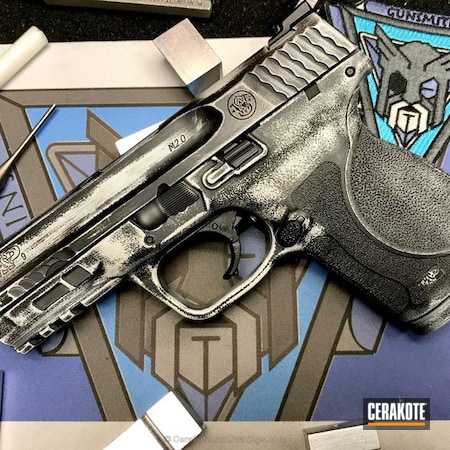 Powder Coating: 9mm,Smith & Wesson M&P,Bright White H-140,Smith & Wesson,Movie Theme,2.0,Pistol,Armor Black H-190,M&P,FIREHOUSE RED H-216,Star Wars,M&P 2.0