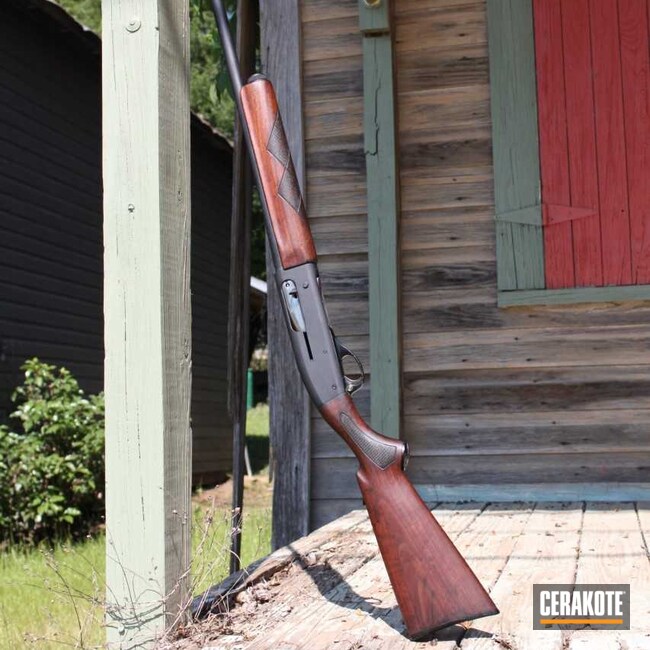 Cerakoted: Shotgun,Graphite Black H-146,Remington,Remington 48