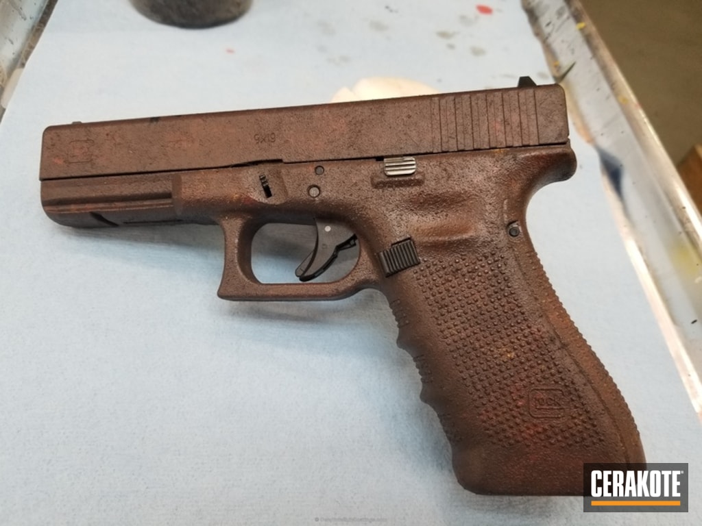 Glock Handgun in a Custom Cerakote Finish by WEB USER | Cerakote