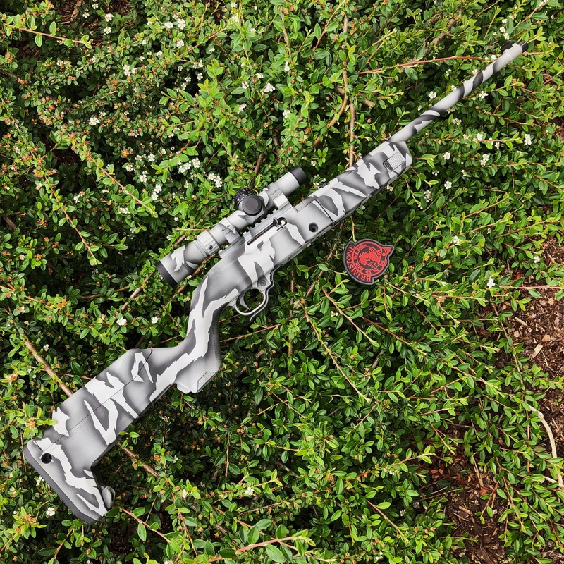 Ruger Takedown Rifle in a Custom Cerakote Camo Finish by DAVID SETH ...