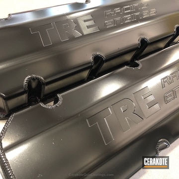 Cerakoted Tre Racing Covers Coated In H-109 Gloss Black