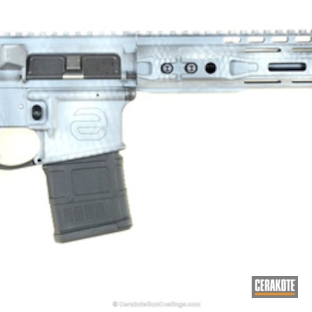 Powder Coating: Sniper Grey H-234,Tactical Rifle,Snakeskin Camo,AR-15,Snake Skin,Bull Shark Grey H-214