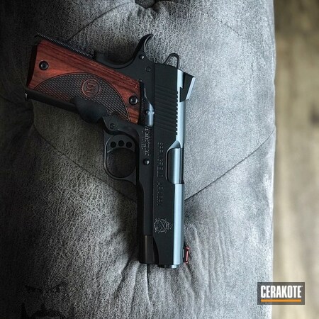 Powder Coating: MAD Black,Graphite Black H-146,Cerakote Elite Series,1911,Handguns,Springfield Armory