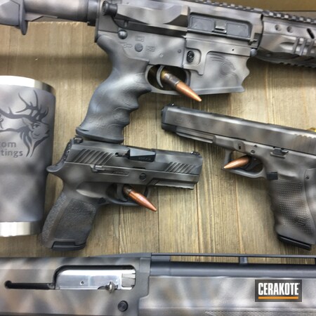 Powder Coating: Graphite Black H-146,Glock,Shotgun,Custom Tumbler Cup,Sig Sauer,Sig Sauer P320,Blue Titanium H-185,Custom Camo,Tungsten H-237,AR-15,Burnt Bronze H-148