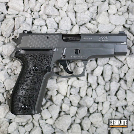 Powder Coating: Sig Sauer,Handguns,Pistol,Sig Sauer P226,Concrete E-160G,Concrete E-160
