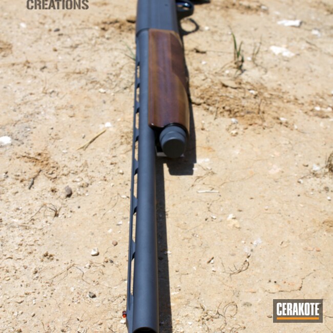 Cerakoted: Hunting,Benelli Montefeltro,Shotgun,Benelli,Titanium H-170,12 Gauge,Semi-Auto