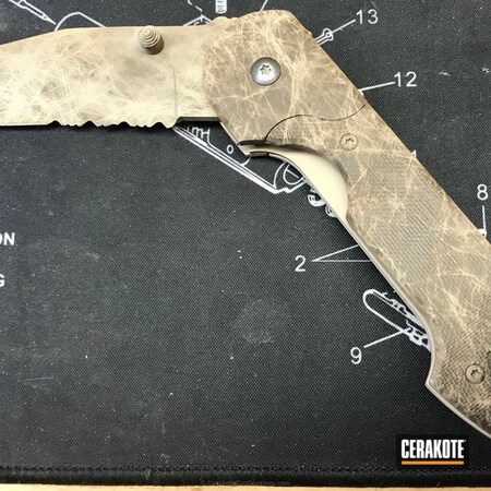 Powder Coating: Knives,DESERT SAND H-199,More Than Guns,Folding Knife