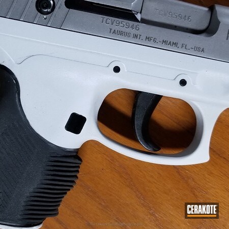 Powder Coating: Bright White H-140,Pistol,Taurus
