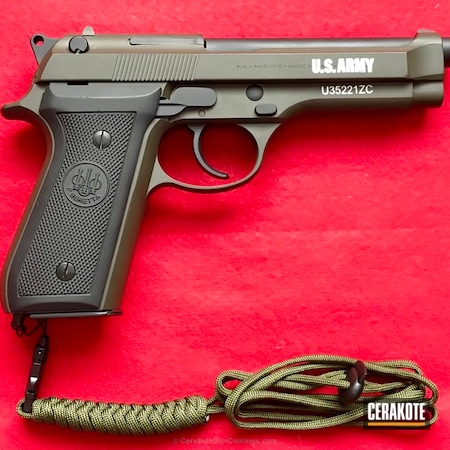 Powder Coating: Pistol,Beretta,MAGPUL® FOLIAGE GREEN H-231