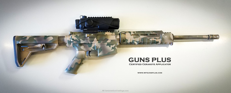 5 color MultiCam DPMS Rifle by WEB USER | Cerakote