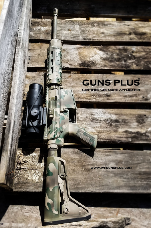 5 color MultiCam DPMS Rifle by WEB USER | Cerakote
