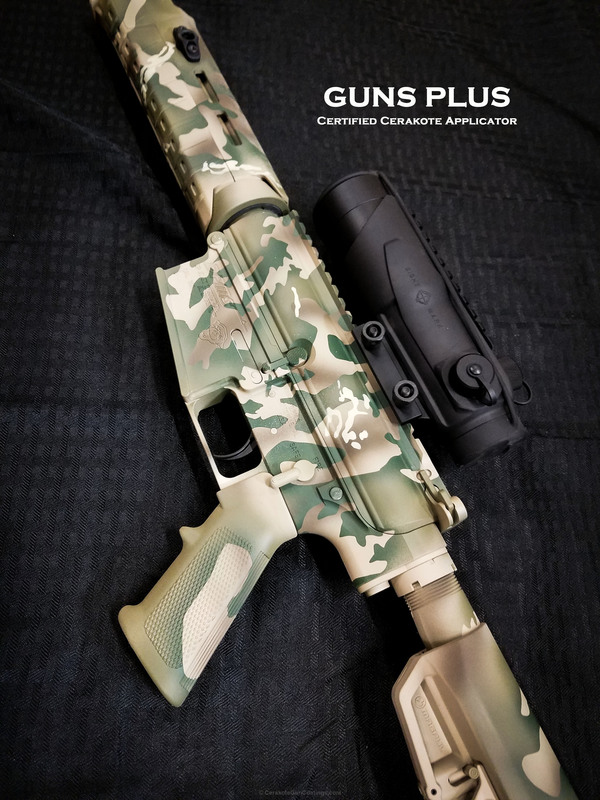 5 color MultiCam DPMS Rifle by WEB USER | Cerakote