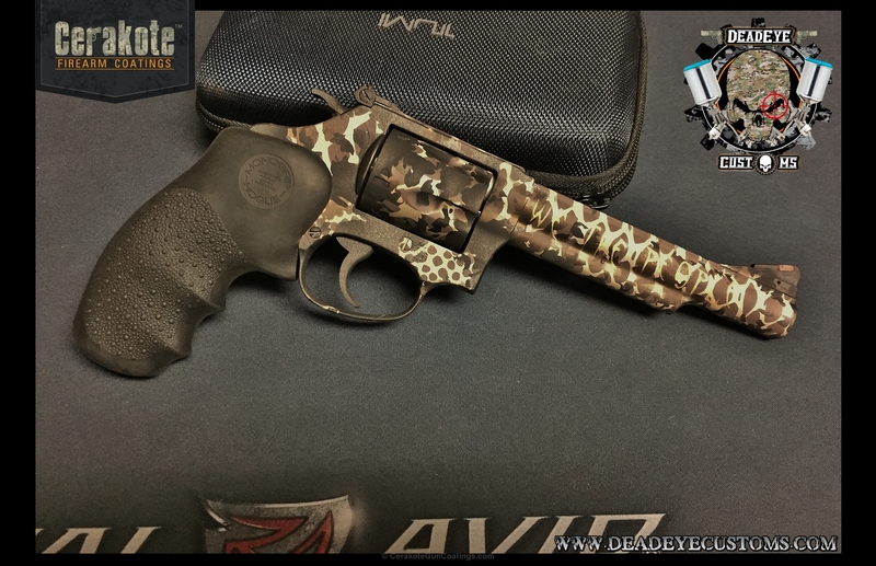 Custom Raging Hunter Cerekote Revolver done in a Custom Cerakote Finish by WEB USER | Cerakote