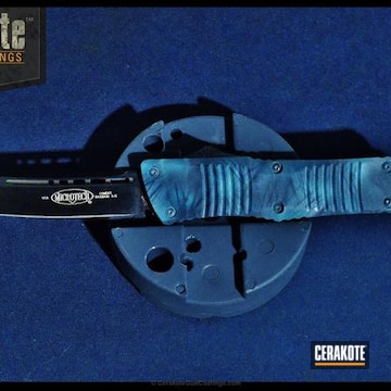 Cerakoted Otf Knife In A Custom Cerakote Finish