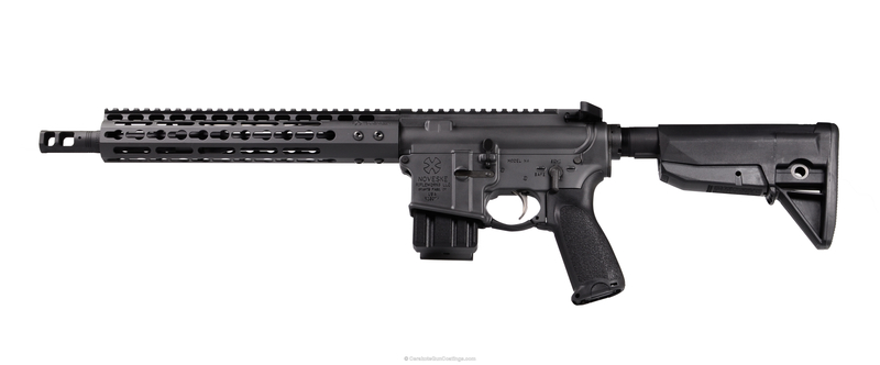 Tactical Rifle in Cerakote H-146 Graphite Black and E-120 Smoke by WEB ...