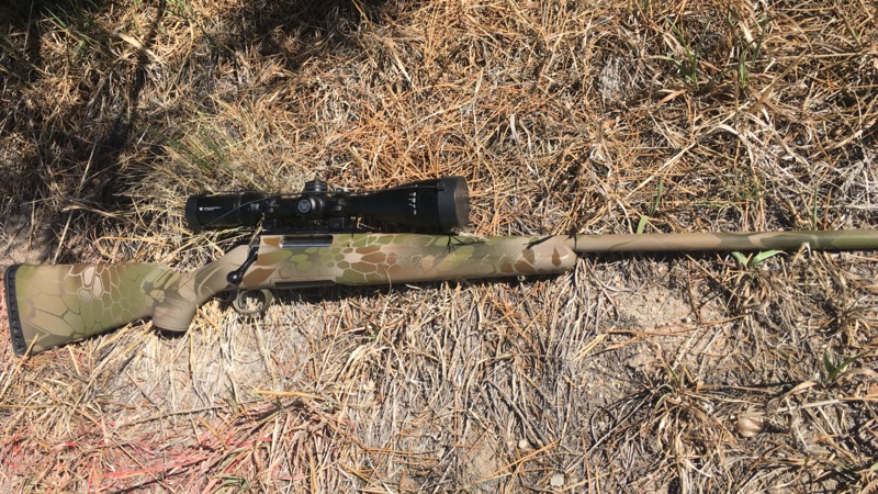 Bolt Action Rifle in a Highlander Kryptek Finish by WEB USER | Cerakote