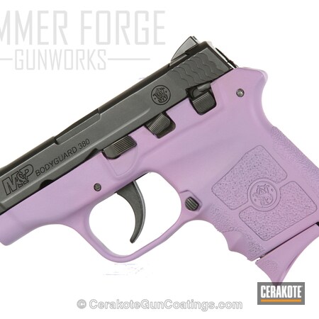 Powder Coating: Smith & Wesson M&P,Smith & Wesson,.380 ACP,Girls Gun,Handguns,Pistol,Pastel Purple H-138